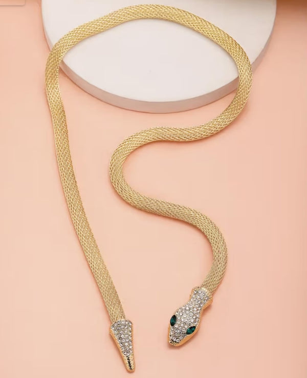 Trendy Magnetic snakeAdjustable Necklace
