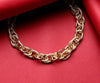 Trendy Twisted Necklace with Earrings 